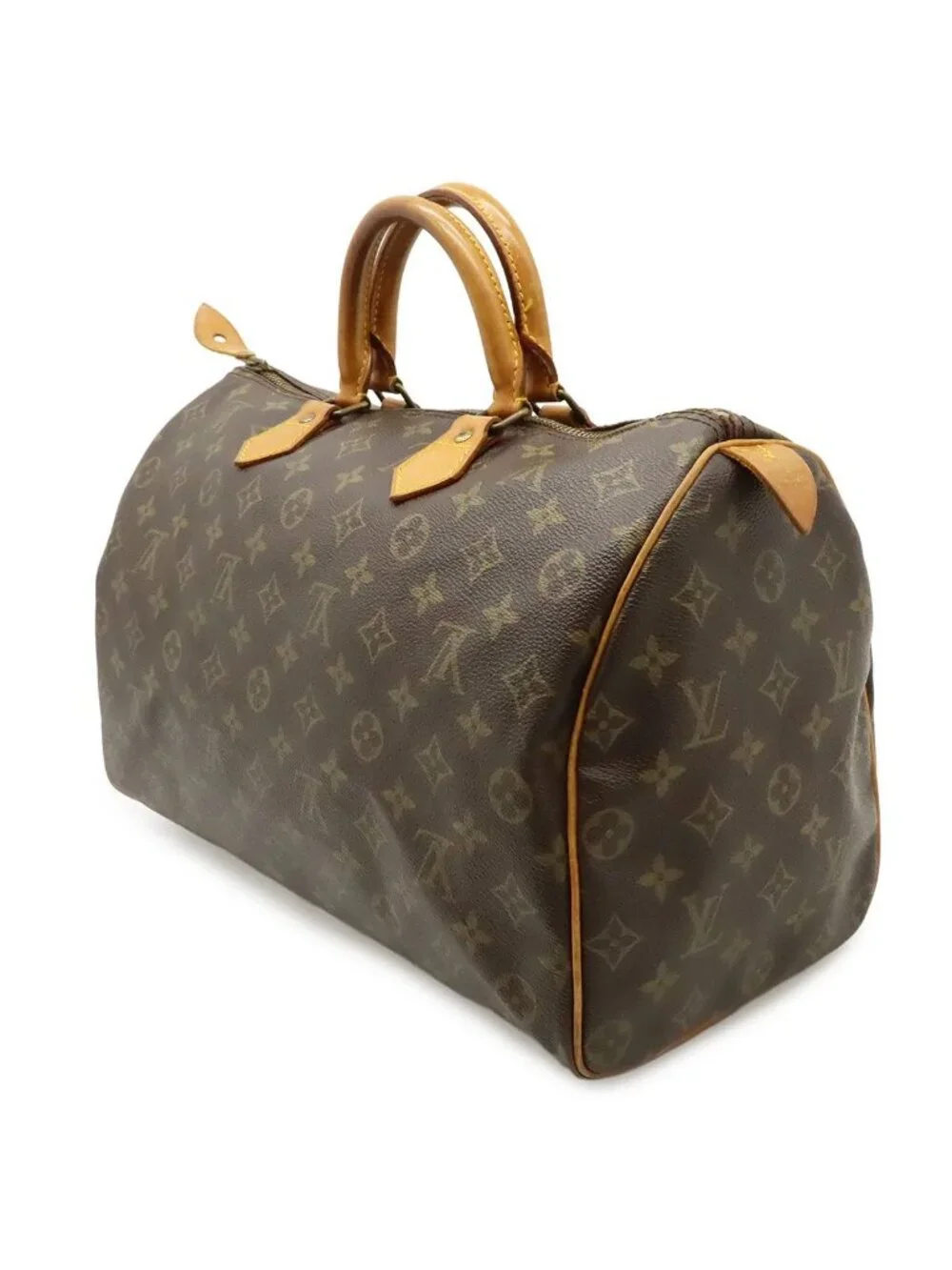 Louis Vuitton Monogram Speedy 35 Mini Boston Bag Purse